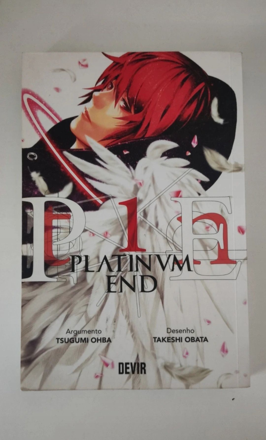 Livro Mangá Platinum End 1