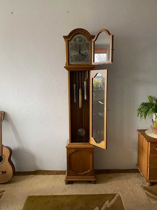 Zegar stojący,   - FHS  Hermle.  Western  Germany  1978r.