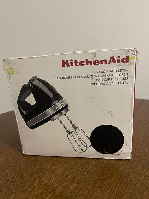 Ручний міксер KitchenAid 5KHM9212EOB чорний