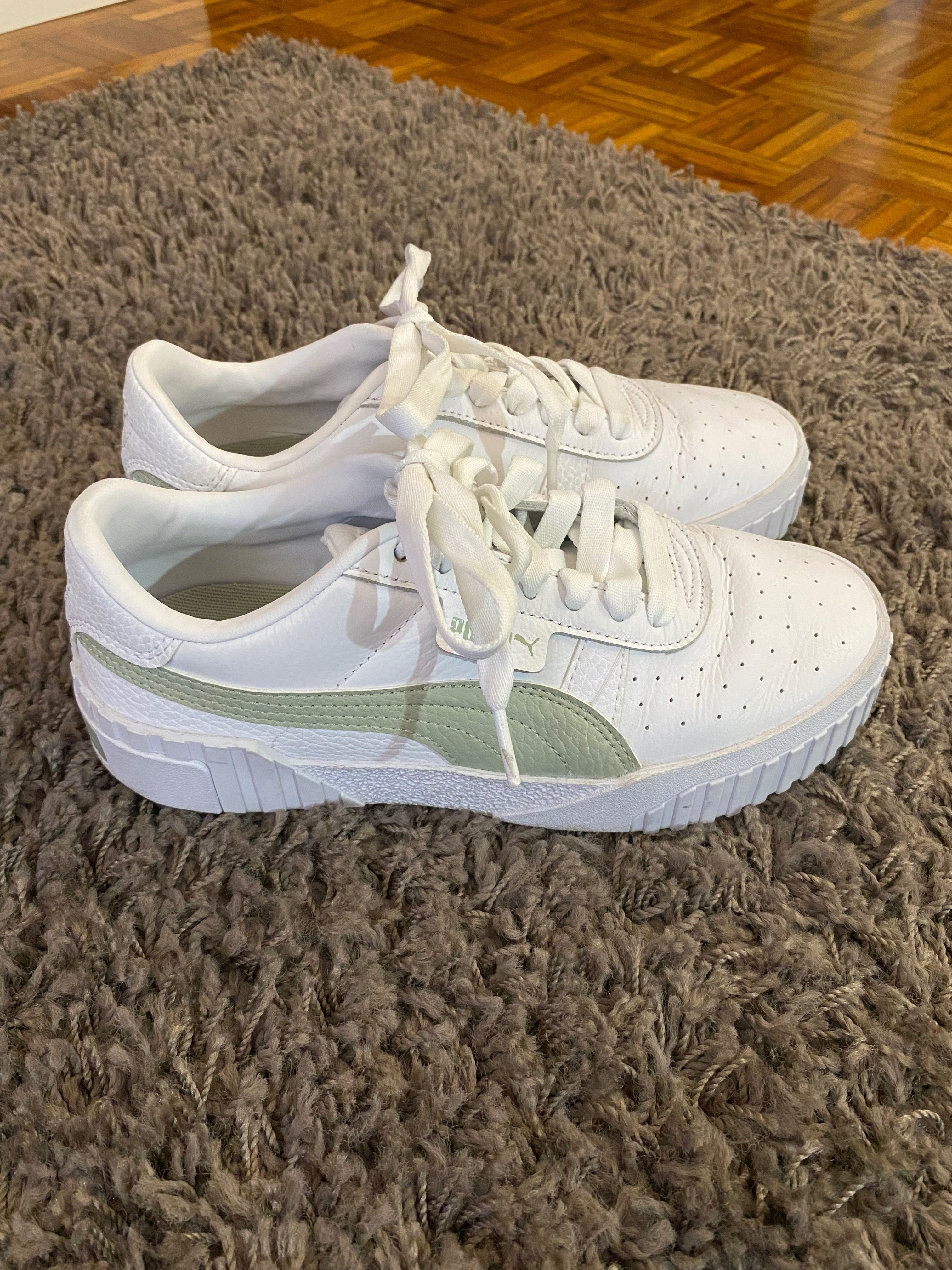 Ténis Puma Cali "White Desert Sage"