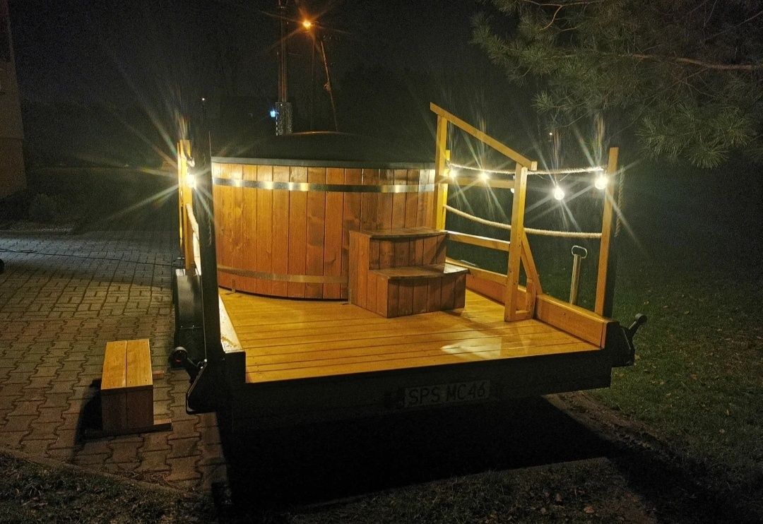 Mobilna Jacuzzi / Balia Wodna do wynajęcia