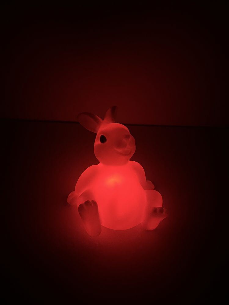 Lampka/figurka królik
