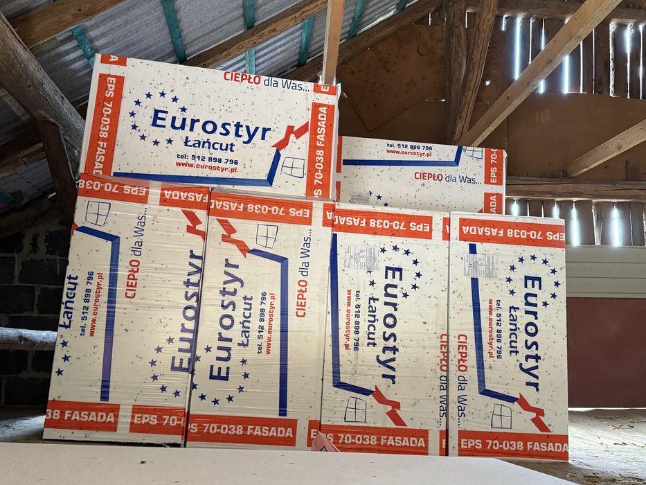 Styropian fasada 15cm eurostyr 0,38