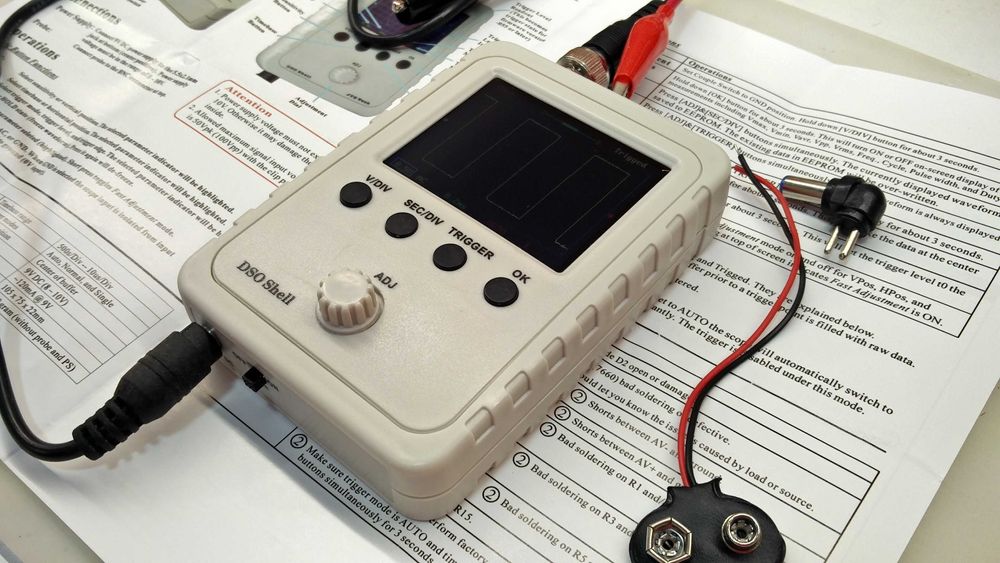 Osciloscopio Portatil DSO150 Reparação Equipamento