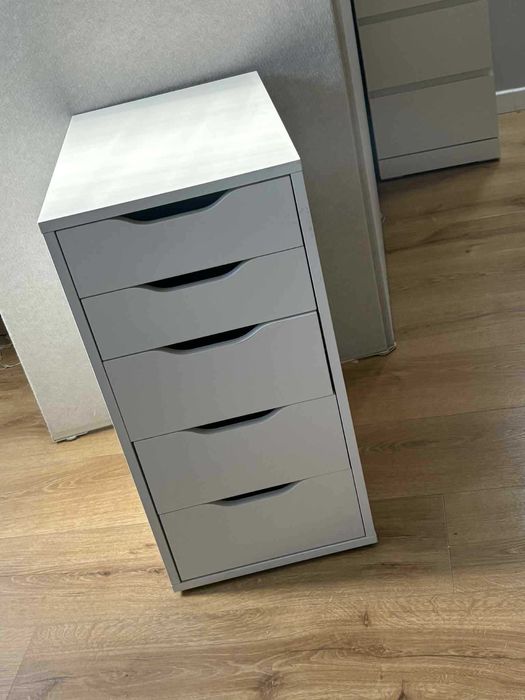 IKEA Alex biała szafka komoda z szufladami okazja Warszawa Ochota