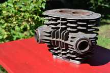 Triumpf BD250 cylinder bliźniaczy.