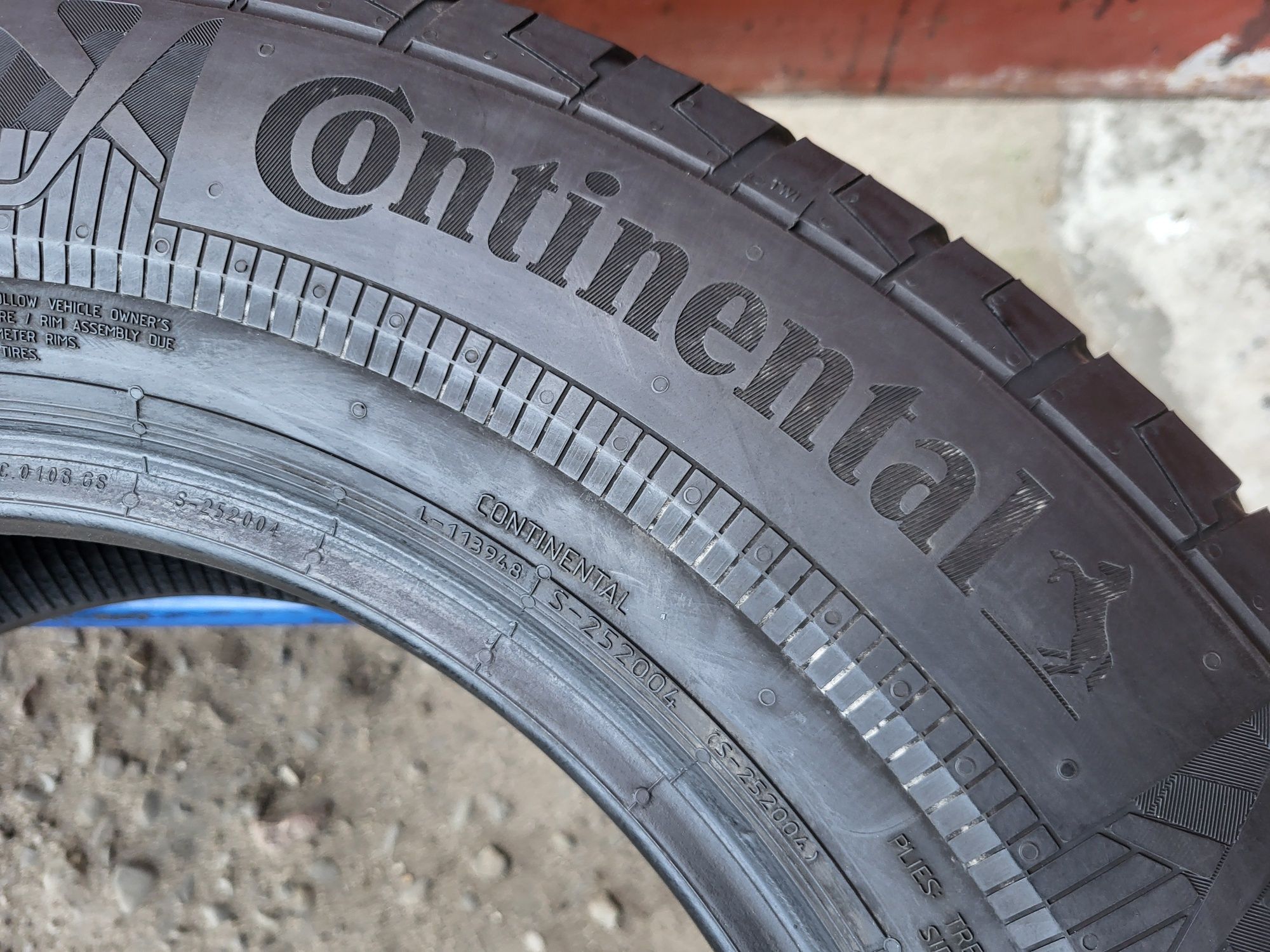 225/65/16C R16C Continental VanContact Eco 4шт ціна за 1шт літо шини