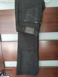 Lee woskowane spodnie czarne 30/33
