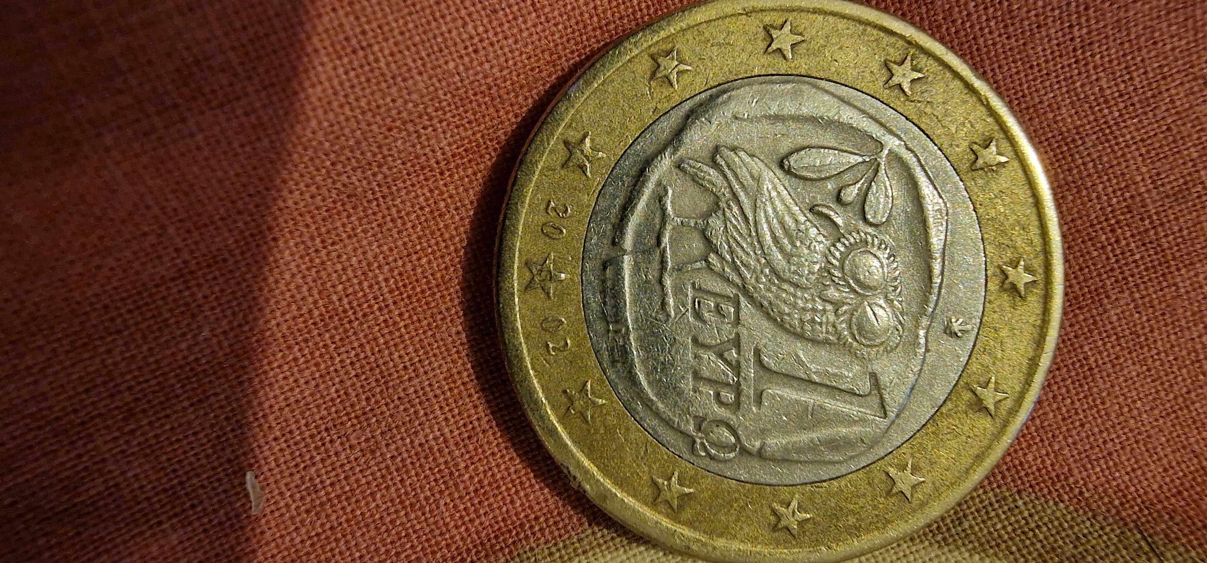 Moeda rara de 1 euro