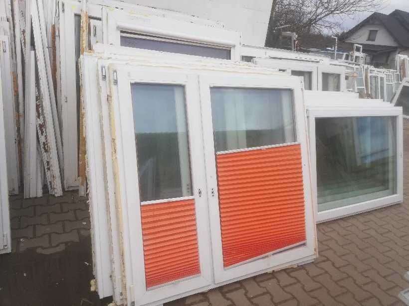 Okna drzwi - używane na tani remont lub budowę