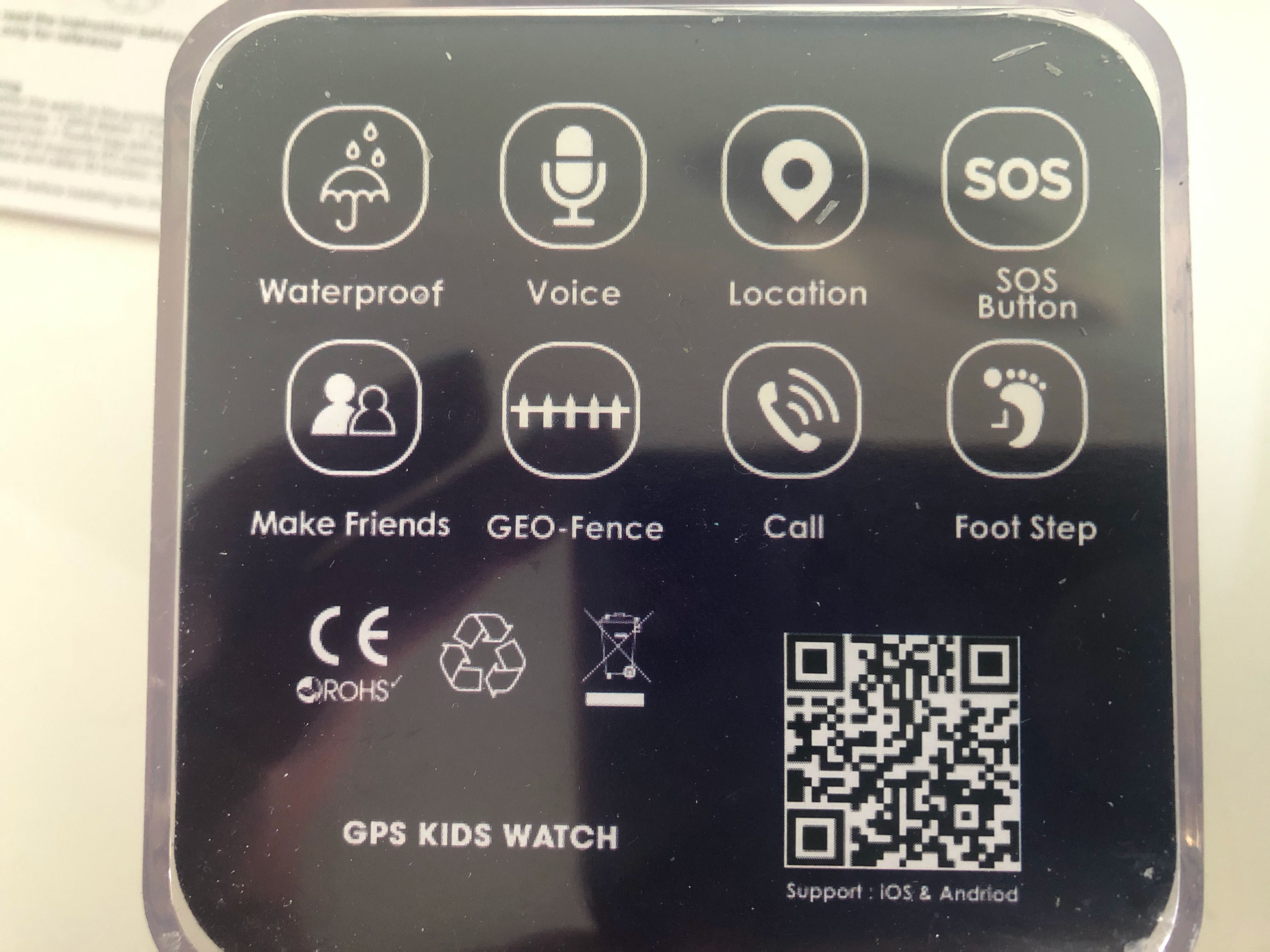 Smartwatch, zegarek dla dzieci 4G GPS, Wonlex