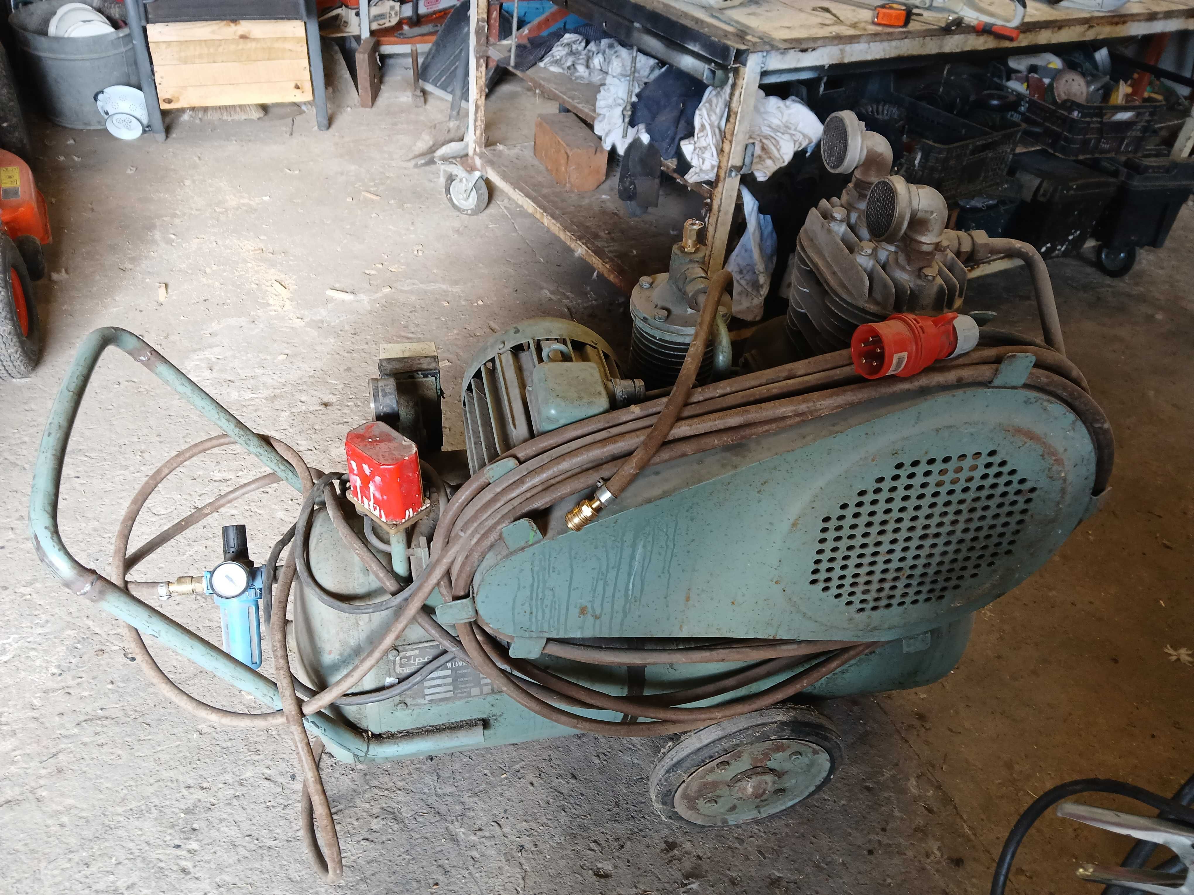 Kompresor Wan W-C+E 115l