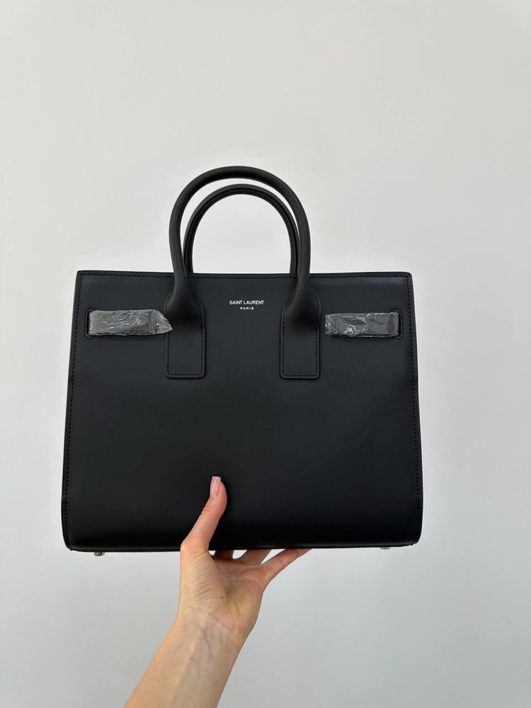 Сумка YSL Yves Saint Laurent Sac De Jour Nano in Graied Leather Black