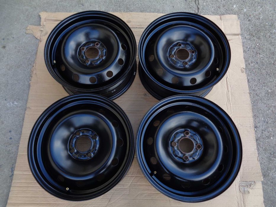 Komplet felg, Felgi stalowe 15 RENAULT, NISSAN 4x100, 6J, ET43