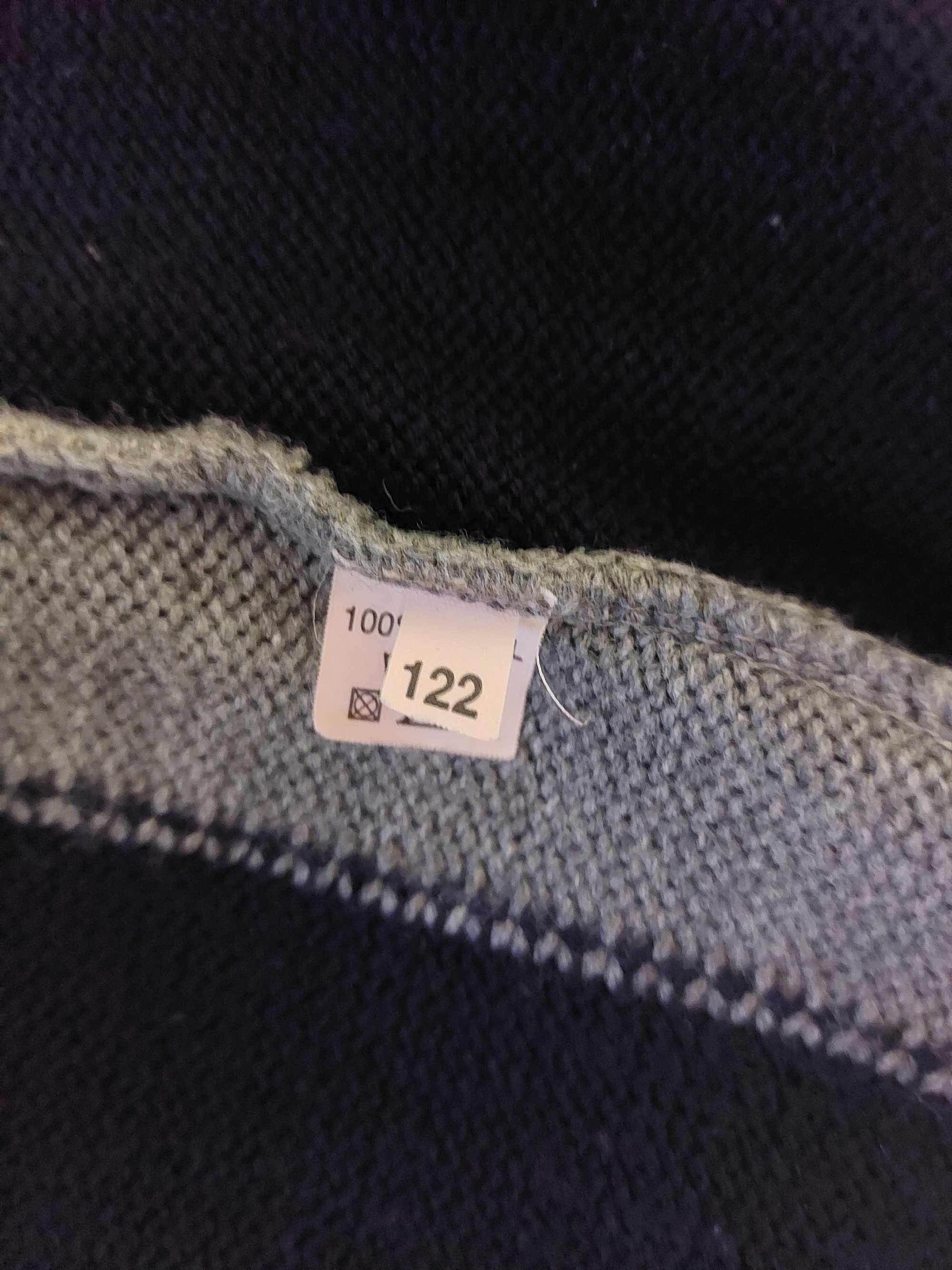 Sweterek rozpinany dla chłopca 122
