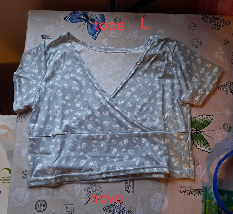 Blusas tope senhora
