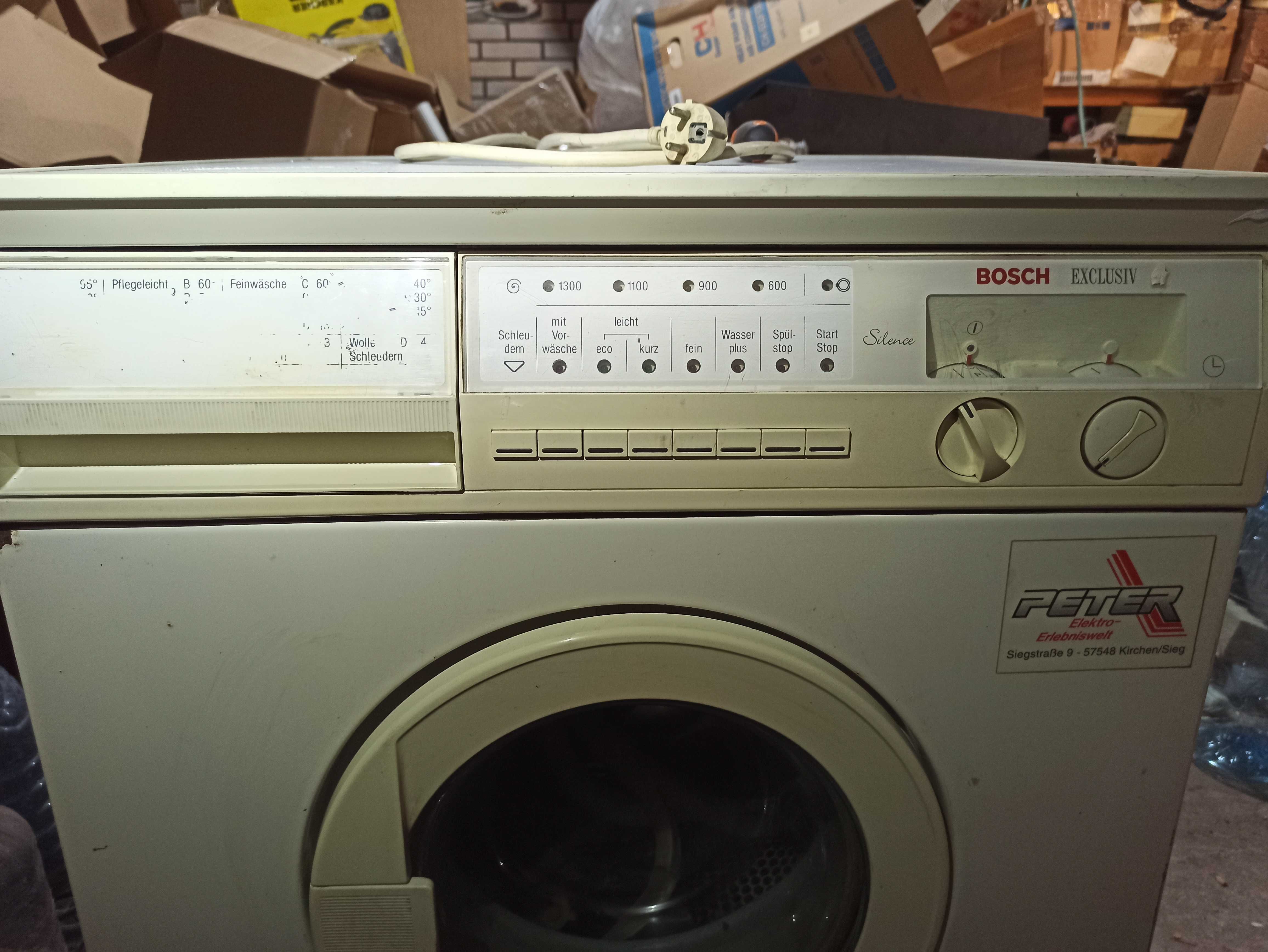 Стиральная машина Bosch wfs3830/02 Silence Exclusiv на зч или ремонт.