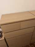 Comoda ikea malm carvalho 6 gavetas