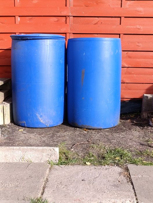 Beczka 200L na deszczówkę