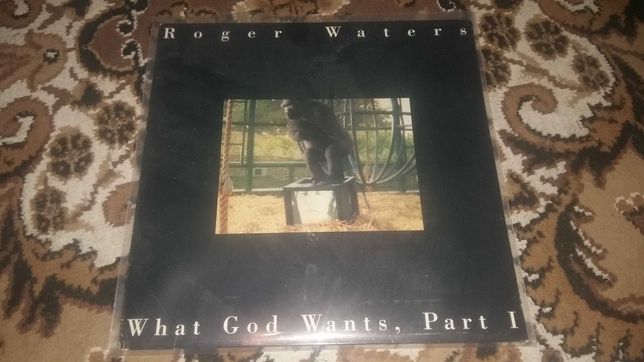 Roger Waters What God Wants Part I / III Jeff Beck single 12" LP