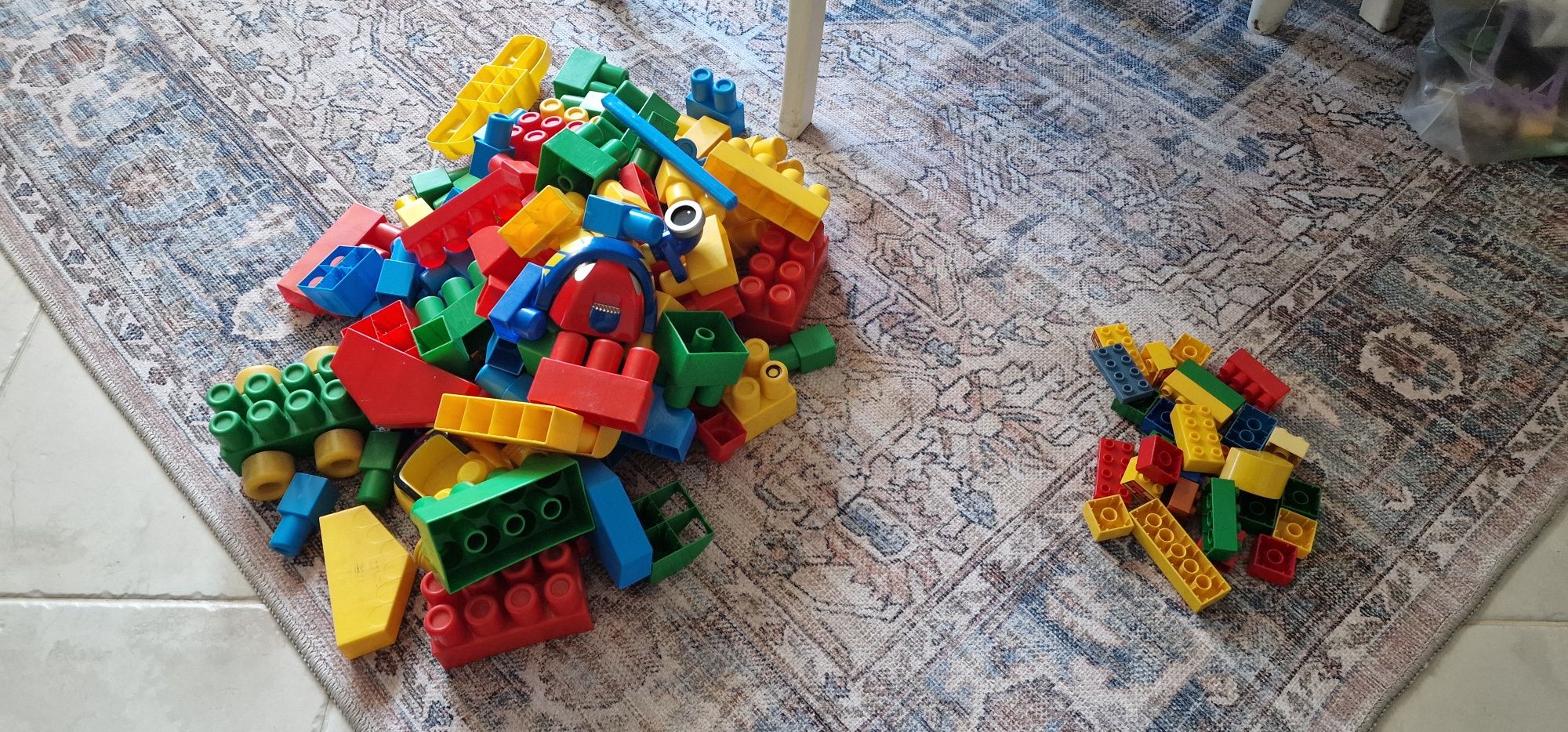 Klocki mega bloks oraz lego