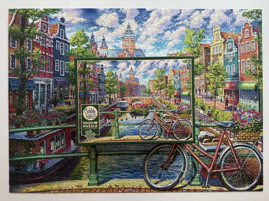 Puzzle 1000 Cobble Hill Amsterdam Canaln