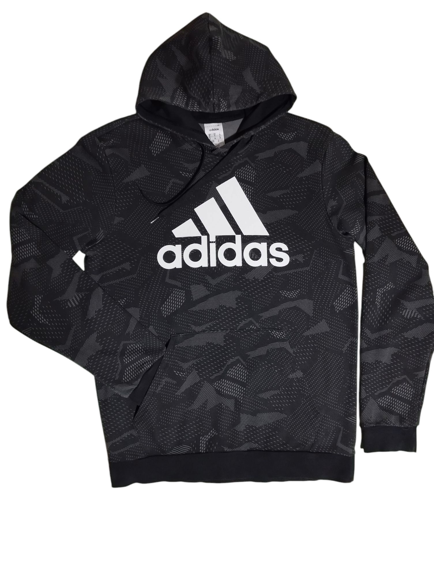 Adidas Bluza męska z kapturem made in Cambogia