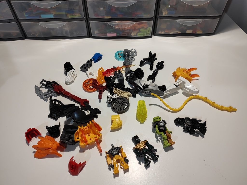 LEGO Bionicle mix + minifigurki