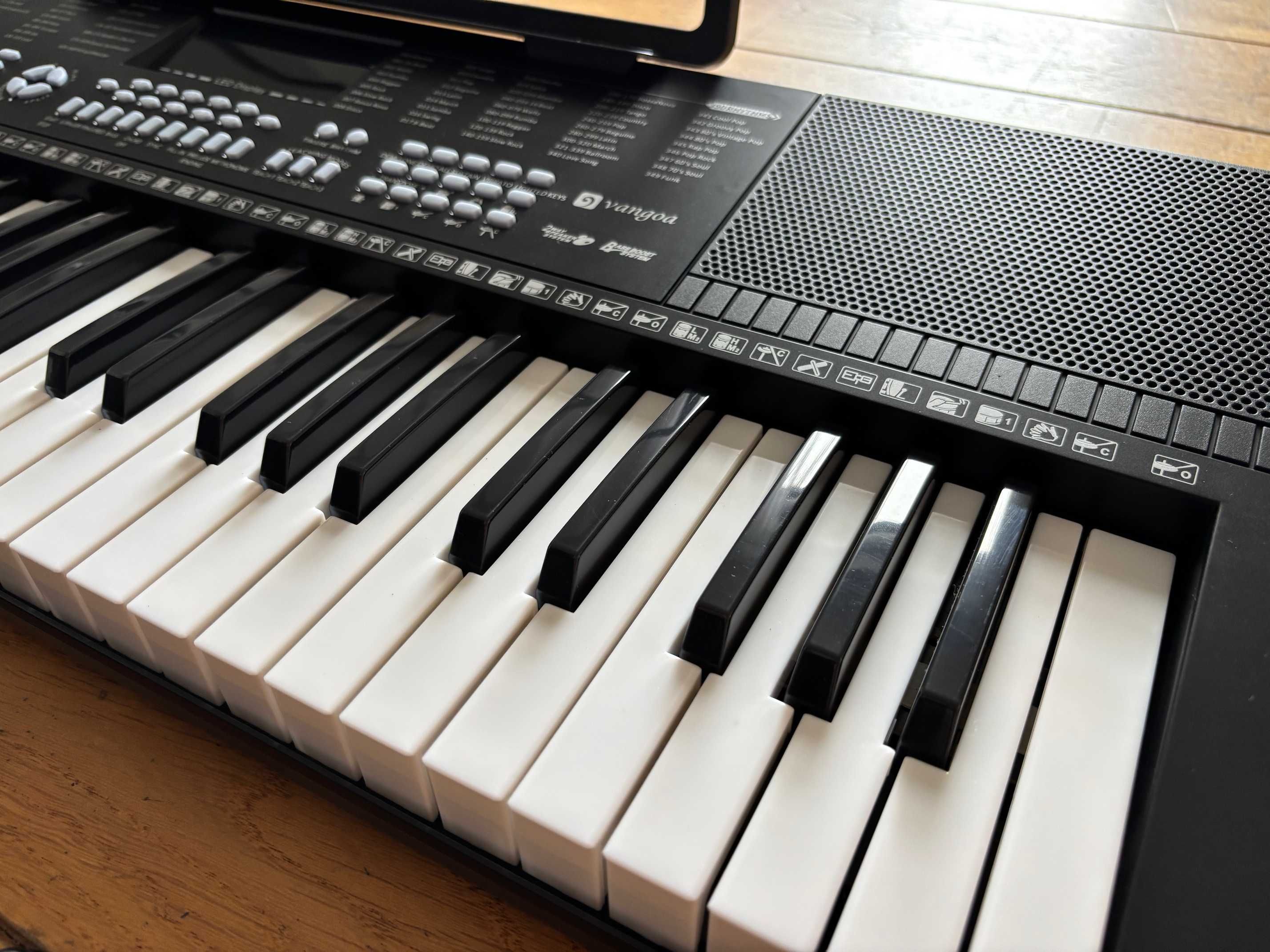 Vangoa VGK611 pianino klawiatura czarna-61 mini przycisków