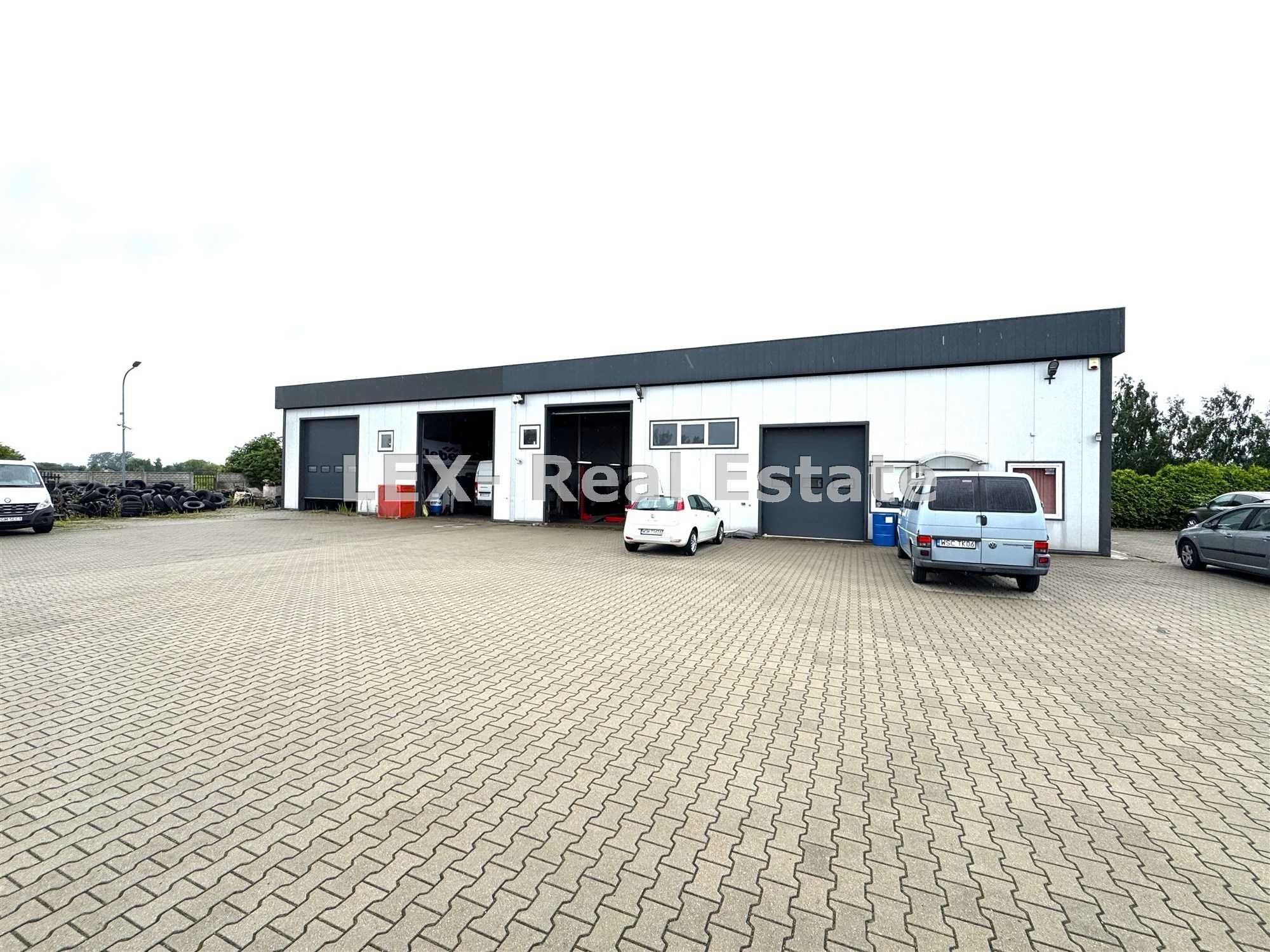 Warsztat samochodowy 240 m2 w Baranowie.