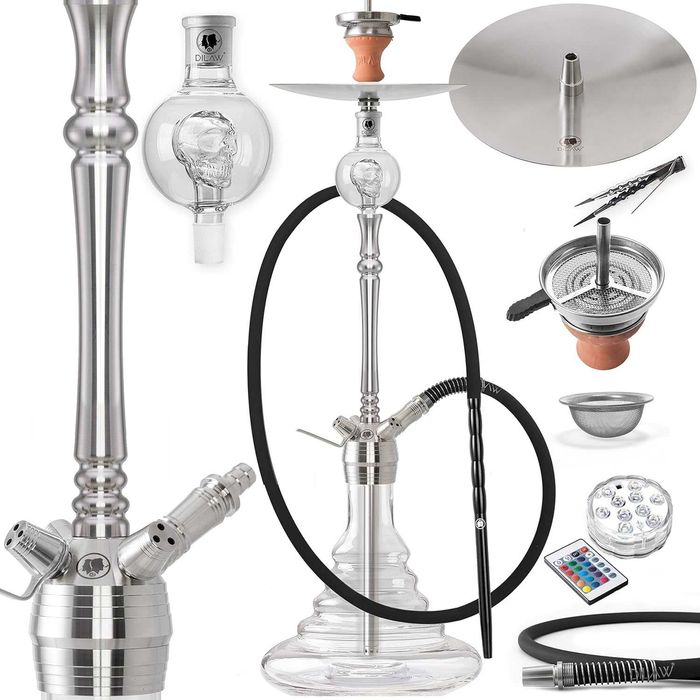 Shisha DILAW Opal 93 cm fajka wodna LED