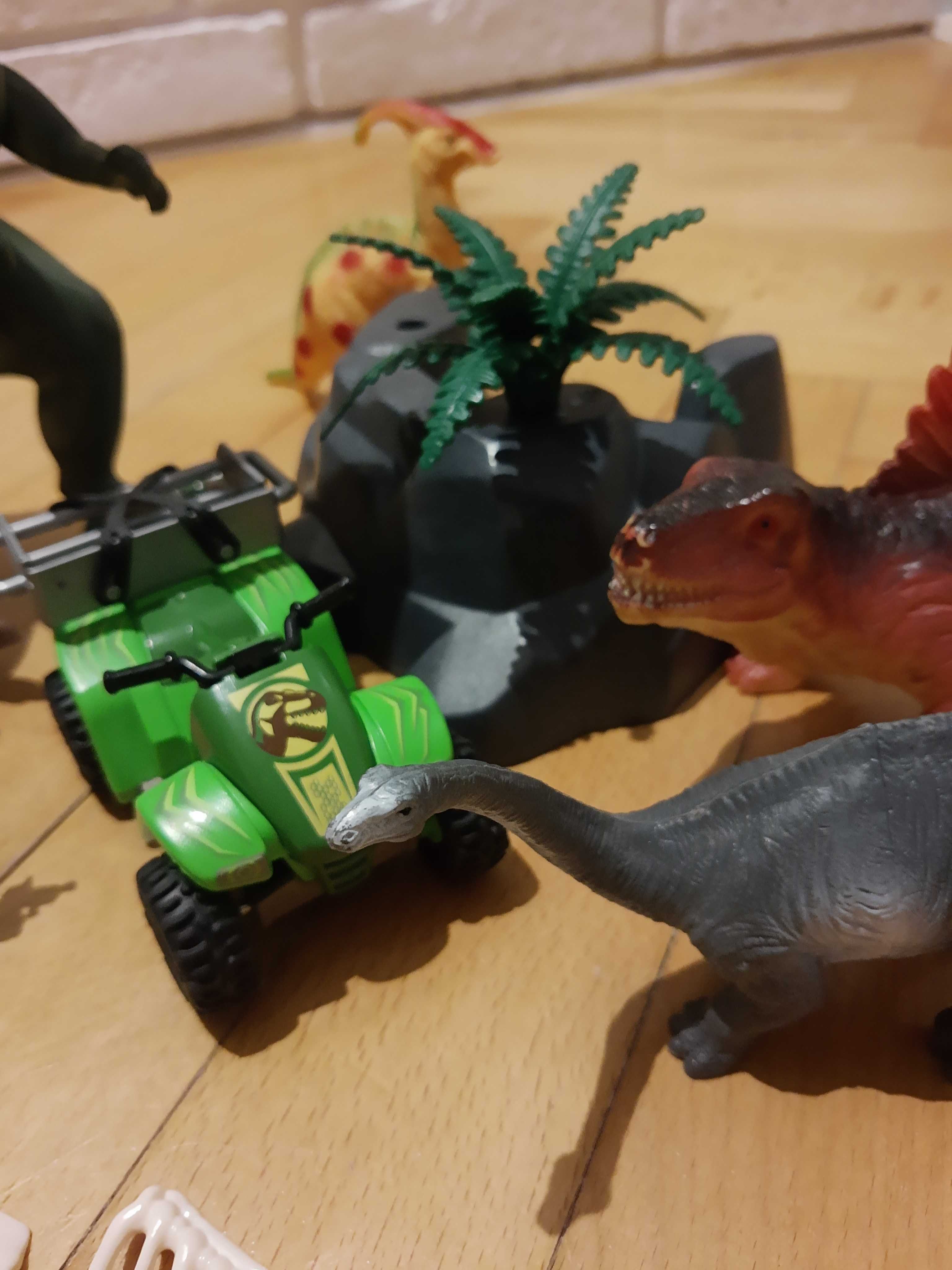 Playmobil 70632 atak t-rex gratis dinozaury