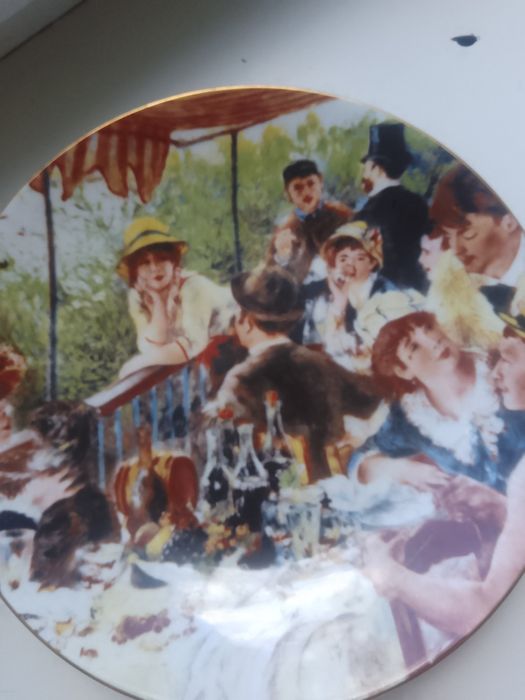 Английский фарфор.тарелка Ренуар