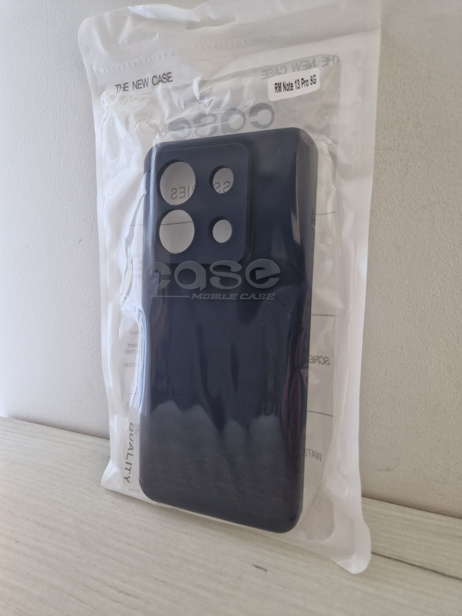 Silicone Lite Case do Xiaomi Redmi Note 13 Pro 5G granatowy