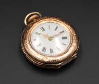 Damski zegarek kieszonkowy złoto 14 karatwe 585