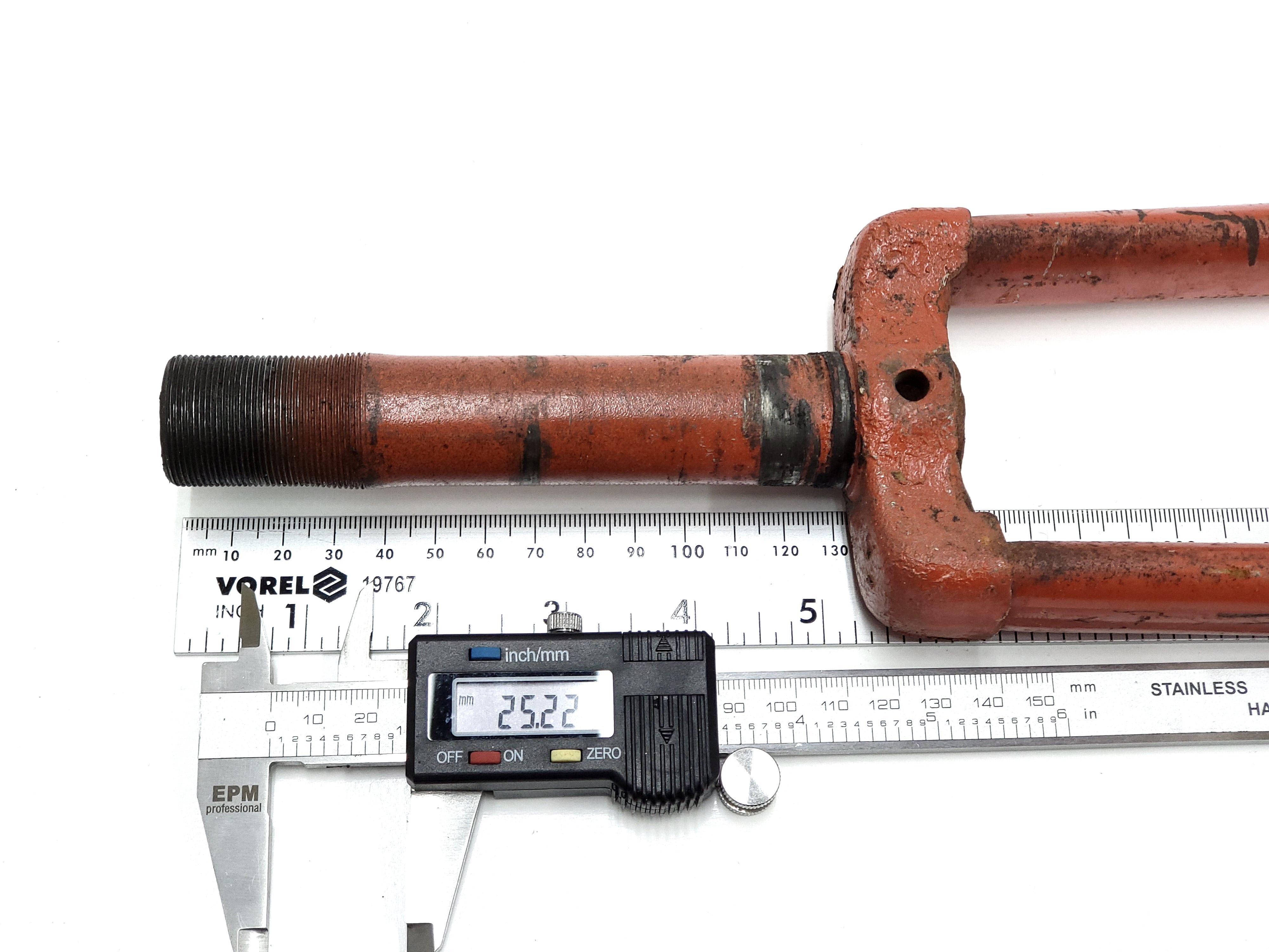Widelec 24 cale Romet Sprint Universal czerwone
