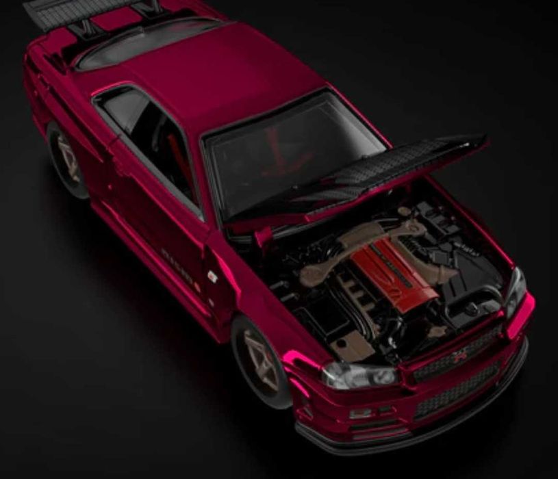 Hot Wheels rlc Nissan Skyline GT-R, R34
