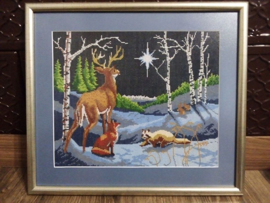 Картина, вишита хрестиком