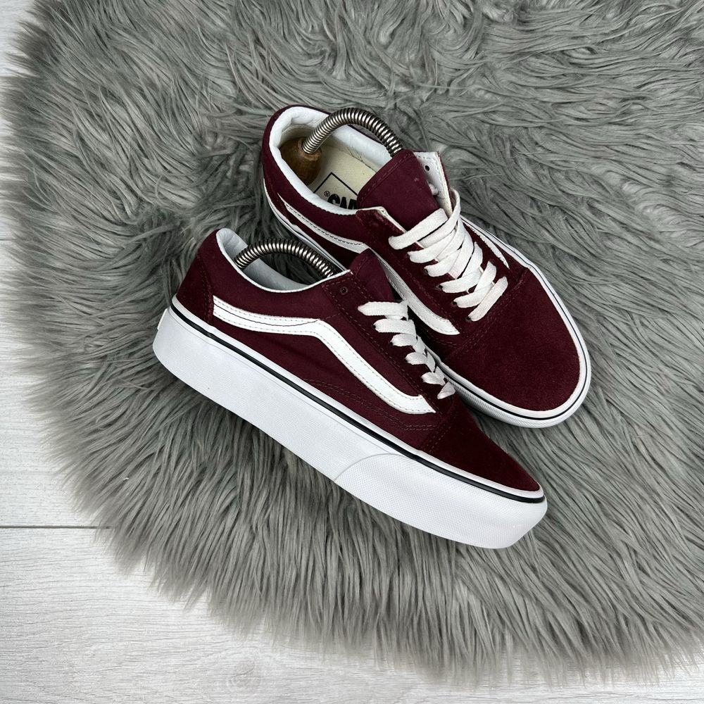 кеди на високій підошві Vans Old Skool platform розмір 36,5