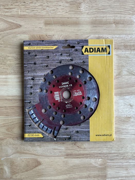 Tarcza diamentowa Adiam Veyron 15 230x22,2 mm