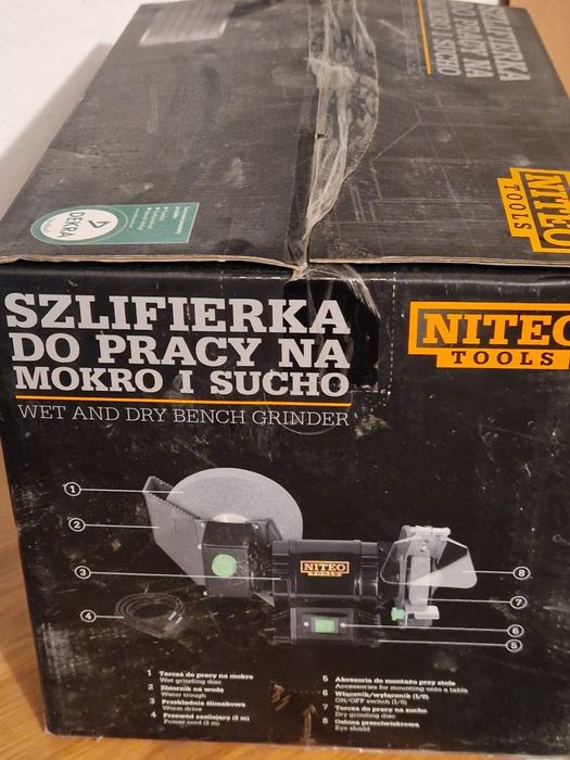 Szlifierka do pracy na mokro i sucho