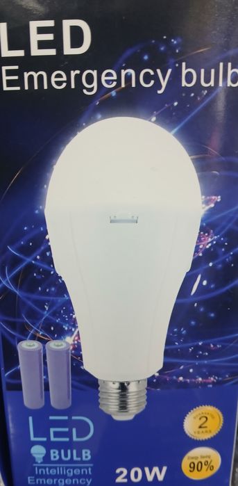 Акция Лампа акумуляторная 18650 Е27