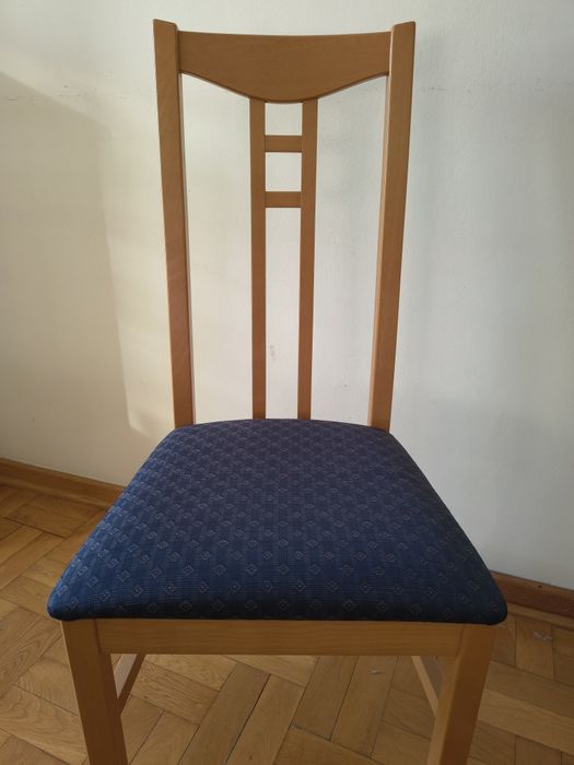 Krzesła Ikea Aron - 4szt, chabrowe