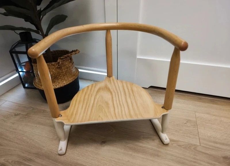 Vintage unikat krzesełko dla dziecka lata 60 Ikea Anna Karin Mobring