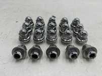 Nakrętki do felg aluminiowych Mitsubishi Kia Hyundai Toyota Lexus Mazda M12x1,5 ŁEB PŁASKI 37mm.