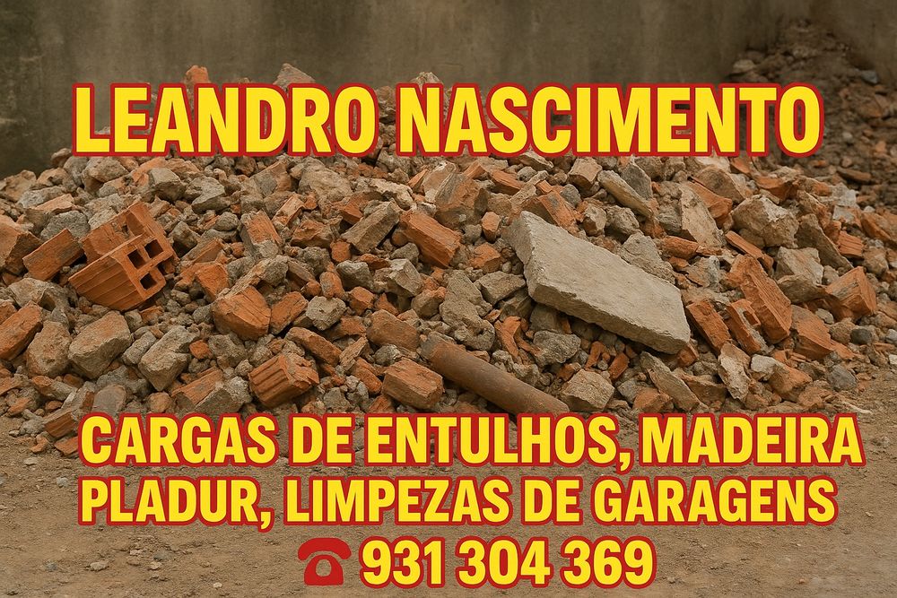 Faço remoção de entulhos