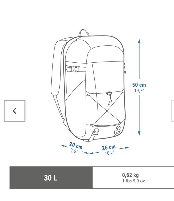 Plecak trekkingowy Quechua