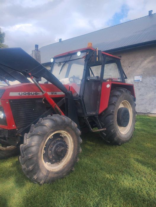 Ciągnik rolniczy Ursus 914 z turem