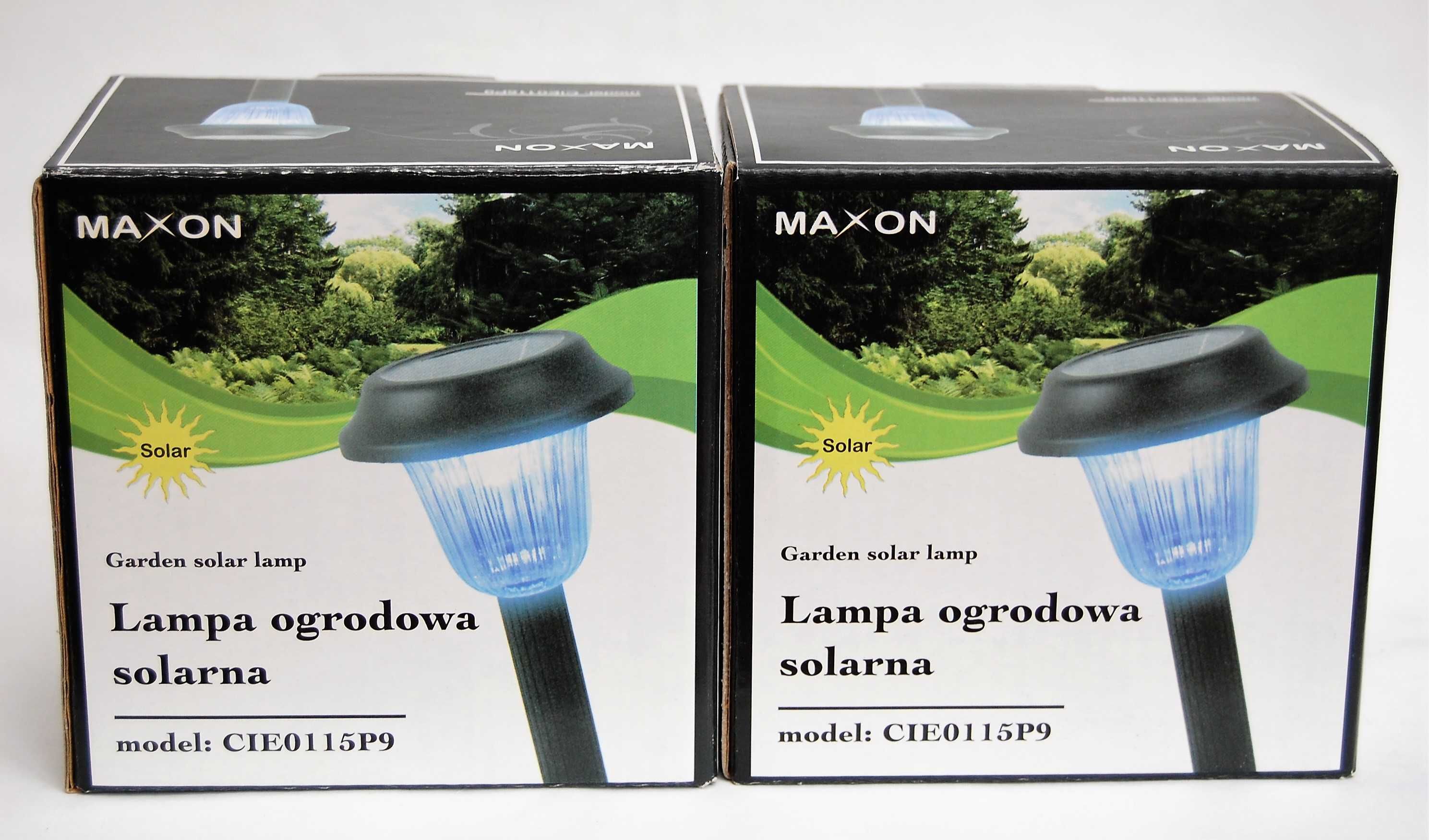 Lampa ogrodowa solarna Maxon CIE0115P9 2 szt 39 cm