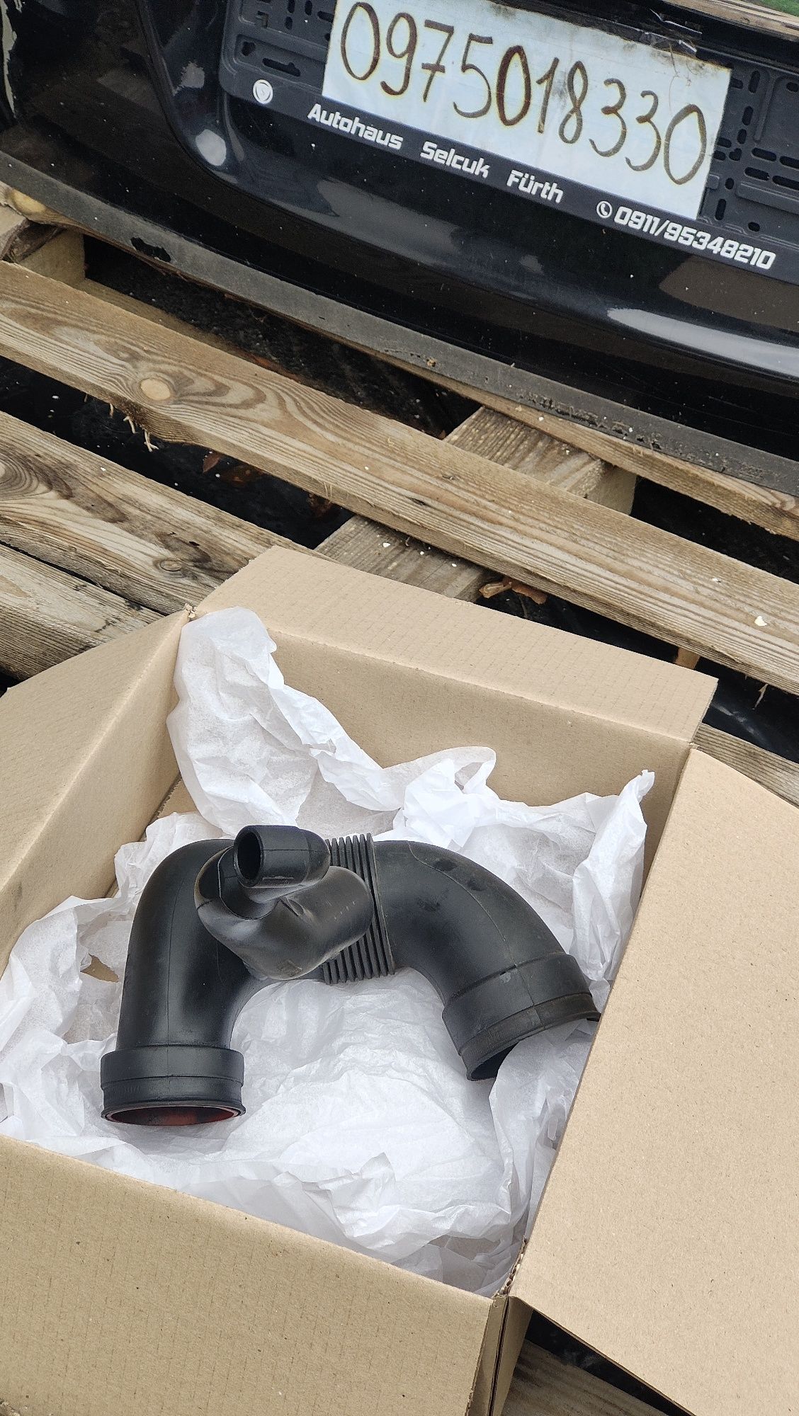 Патрубок турбіни ML270 2.7 cdi om612  патрубки Mercedes ML